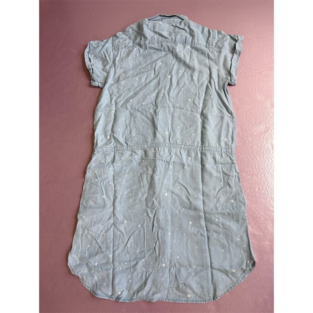 Thread‎ & Supply Women's Chambray Star Shirt Dress Blue Size S New with tags - Picture 2 of 4
